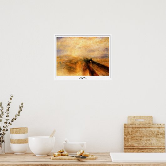 JMW Turner Zedign Art Poster #469-3 (Keuken)