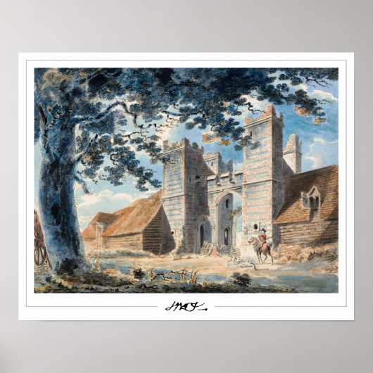 JMW Turner Zedign Art Poster #4-3 (Voorkant)