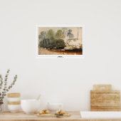 JMW Turner Zedign Art Poster #520-2 (Keuken)