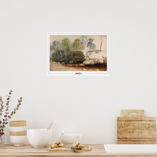JMW Turner Zedign Art Poster #520-2 (Keuken)