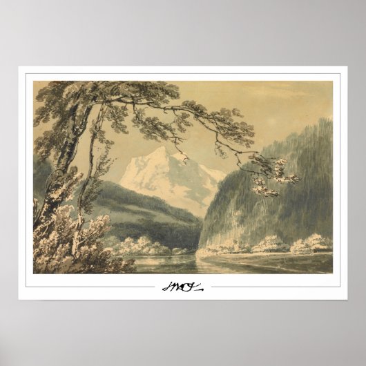 JMW Turner Zedign Art Poster #546-3 (Voorkant)