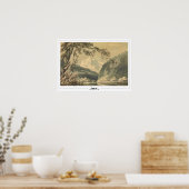 JMW Turner Zedign Art Poster #546-3 (Keuken)