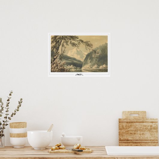 JMW Turner Zedign Art Poster #546-3 (Keuken)