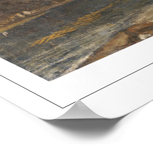 JMW Turner Zedign Art Poster #7 (Hoek)