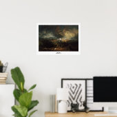 JMW Turner Zedign Art Poster #7-2 (Thuiskantoor)