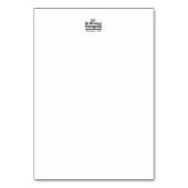 Jo 1:9 Bijbelvers Ontwerp – Wees sterk en moedig Kaart (Achterkant)