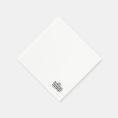 Jo 1:9 Bijbelvers Ontwerp – Wees sterk en moedig Servet (Hoek)