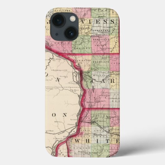 Jo Daviess, Carroll, Whiteside counties Case-Mate iPhone Case (Achterkant)