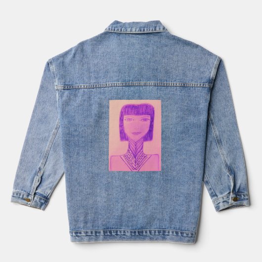 Jo Denim Jacket (Achterkant)