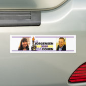 Jo Jo & Spike 2020 Bumpersticker (Op auto)