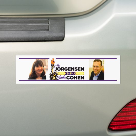 Jo Jo & Spike 2020 Bumpersticker (Op auto)