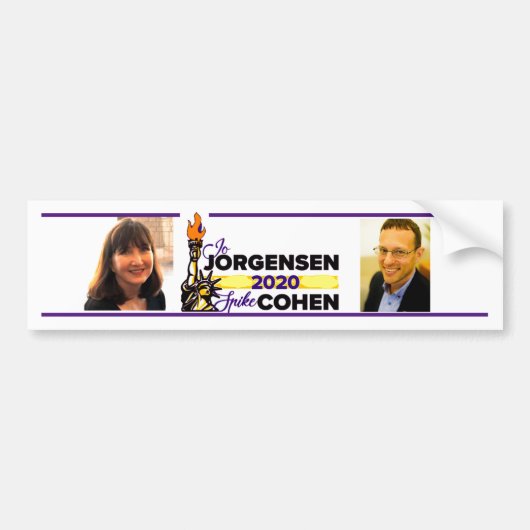 Jo Jo & Spike 2020 Bumpersticker (Voorkant)
