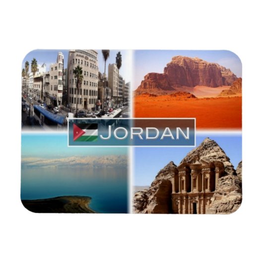 JO Jordan - Amman - Magneet (Horizontaal)