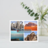 JO Jordan - Briefkaart (Staand voorkant)