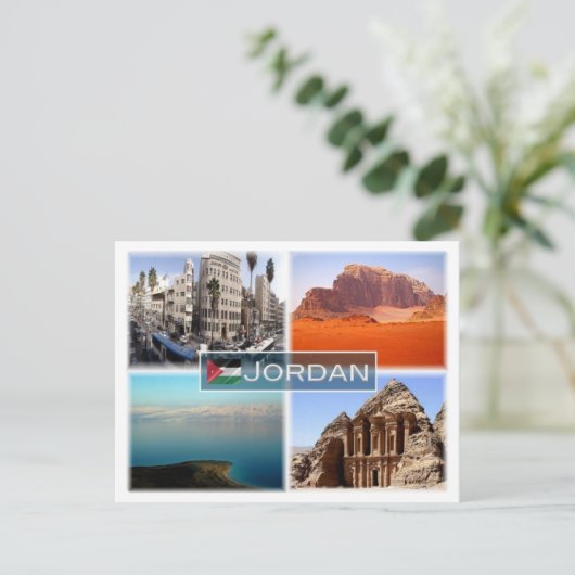 JO Jordan - Briefkaart (Staand voorkant)