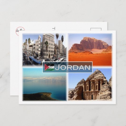 JO Jordan - Briefkaart (Voorkant / Achterkant)