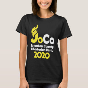 Jo Jorgensen 2020 Johnston County NC Libertarisch  T-shirt