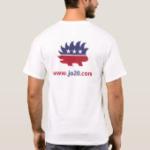 Jo Jorgensen voor President - 2020 T-shirt (Achterkant)