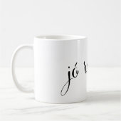 jó reggelt goedemorgen hongaarse Mok (Links)