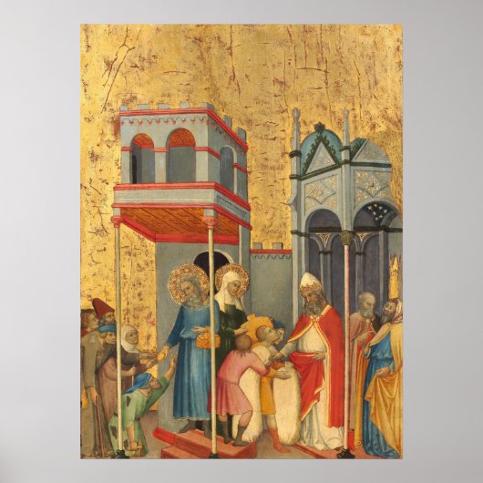 Joachim & Anna - Andrea di Bartolo Fine Art Poster (Voorkant)