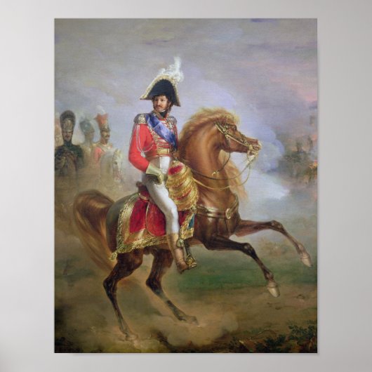 Joachim Murat op Horseback, 1814-15 Poster (Voorkant)