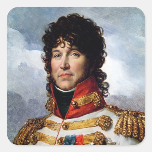 Joachim Murat Vierkante Sticker (Voorkant)