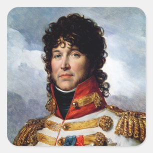 Joachim Murat Vierkante Sticker