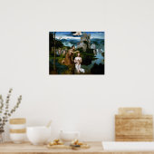 Joachim Patinir The Baptism of Christus Poster (Keuken)