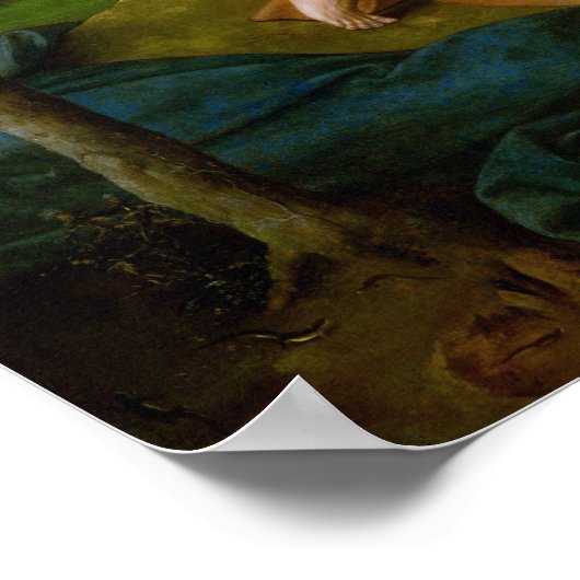 Joachim Patinir The Baptism of Christus Poster (Hoek)