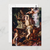 Joachim Wtewael- Martelarteldom St. Sebastian Briefkaart (Voorkant / Achterkant)
