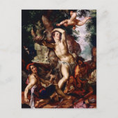 Joachim Wtewael- Martelarteldom St. Sebastian Briefkaart (Voorkant)