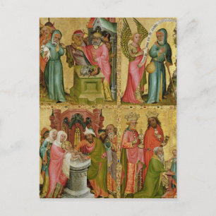 Joachim's offerfeest en omcirkeling van Christus Briefkaart