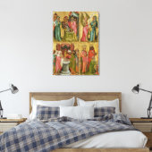 Joachim's offerfeest en omcirkeling van Christus Canvas Afdruk (Insitu (Slaapkamer))