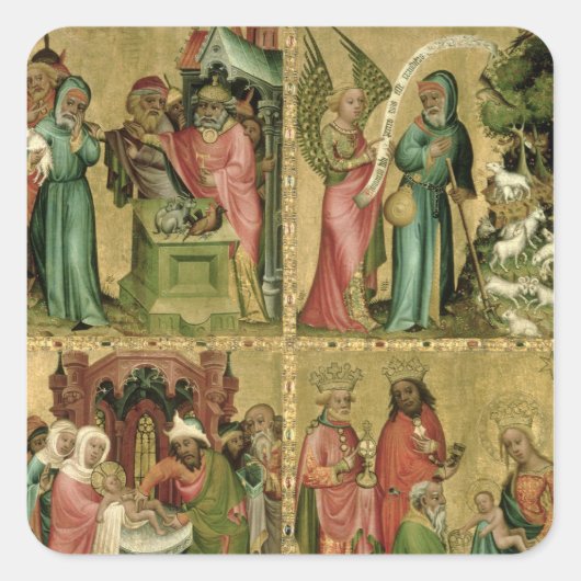 Joachim's offers, de omzeiling van vierkante sticker (Voorkant)