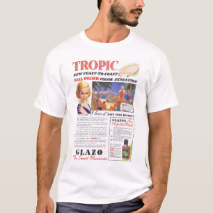 Joan Bennett Nail Poolse ad T-shirt