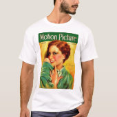 Joan Crawford 1928 filmmagazine T-shirt (Voorkant)