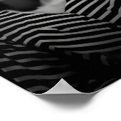 Joan Crawford in noir, zwart-wit poster (Hoek)