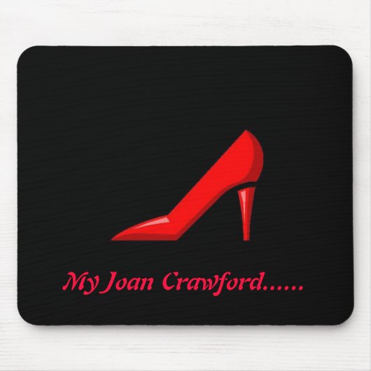 Joan Crawford... Mousepad Muismat (Voorkant)