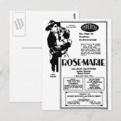 Joan Crawford Roos-Marie 1928 Briefkaart (Voorkant / Achterkant)