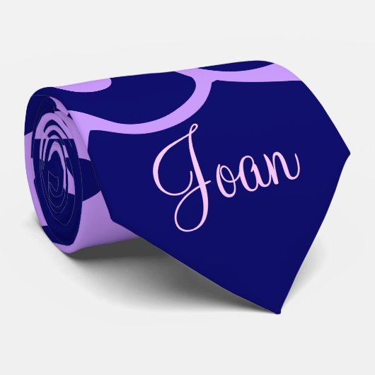 Joan Designer Name I Stropdas (Opgerold)