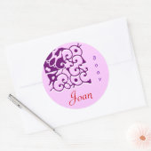 Joan Designer Name Sticker (Envelop)