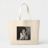 Joan Didion Grote Tote Bag (Voorkant)