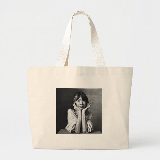 Joan Didion Grote Tote Bag (Voorkant)