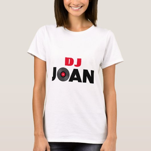 Joan DJ T-shirt (Voorkant)