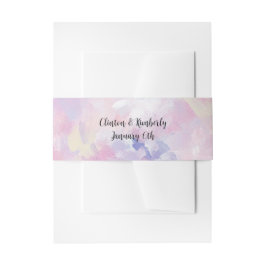 Joan Elegante Uitnodiging Buikband Uitnodigingen Wikkel