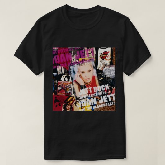 Joan Jett and The Blackhearts jett rock greatest h T-shirt (Design voorkant)