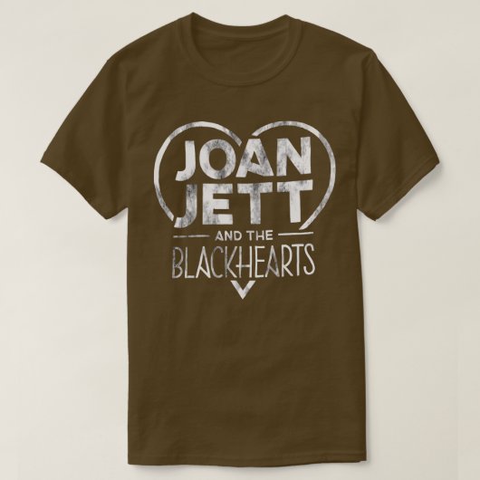 Joan Jett en The Blackhearts T-shirt (Design voorkant)