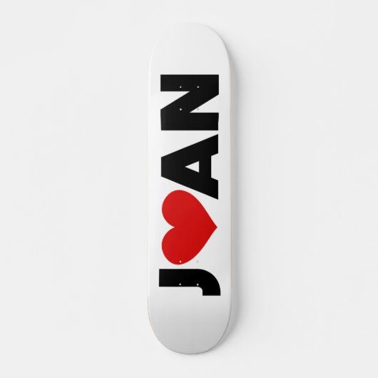 Joan Love Skateboard (Voorkant)