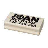 Joan Mechanic Rubber Stamp Rubberstempel (Stempel)