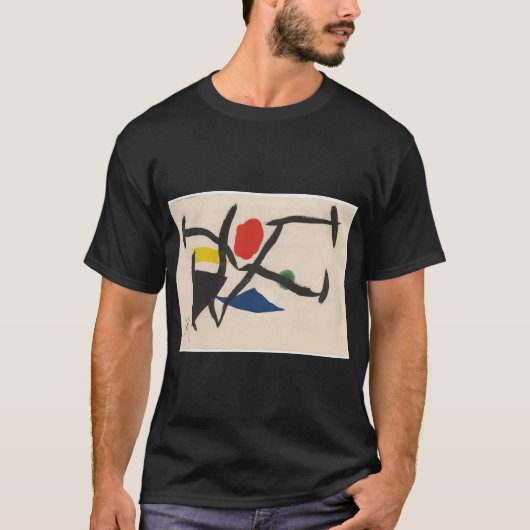 Joan Miro Francesc Dassis Cantic del Sol 1 T-shirt (Voorkant)